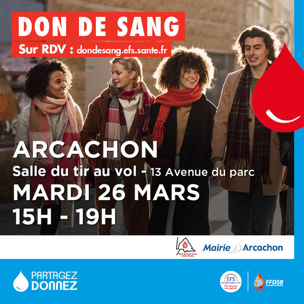 Collecte de sang EFS-Arcachon
